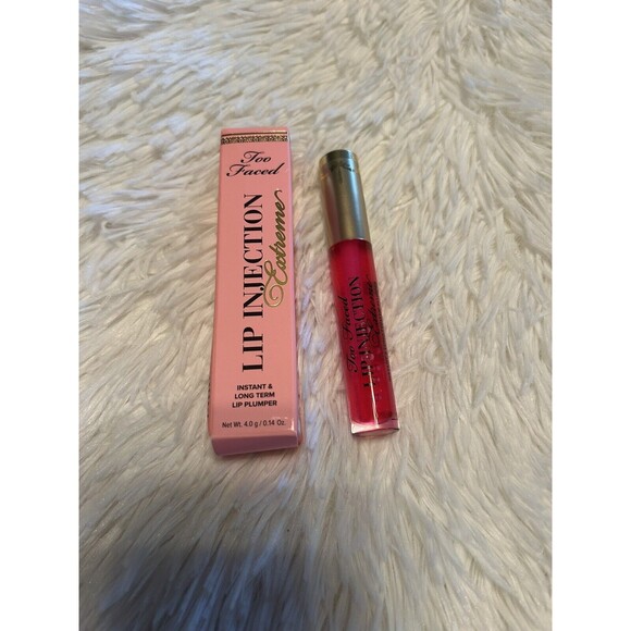 New TOO FACED Pink Punch Lip Injection Extreme Instant Lip Plumper - Picture 4 of 5